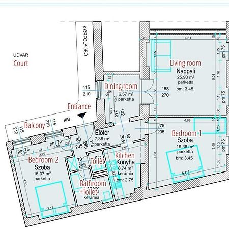 Chestnut & Eliza Suites Budapest Eksteriør billede
